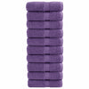 Vidaxl Guest Wipes Solund 10 pezzi 600 g m² 30x50 cm viola