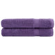 Vidaxl Towels Solund 2 pcs 600 g m² 100x200 cm Purple