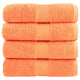 Vidaxl Guest Wipes Solund 4 pezzi 600 g m² 30x50 cm arancione