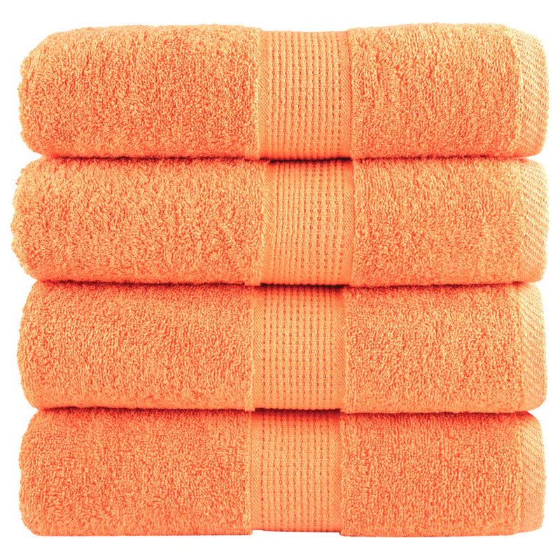Vidaxl Wipes Solund 4 PCS 600 g m² 30x50 cm de naranja