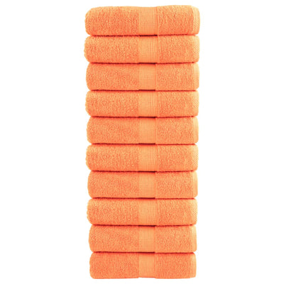 Vidaxl gastendoekjes solund 10 st 600 g m² 30x50 cm oranje
