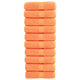 Vidaxl Guest Wipes Solund 10 ST 600 G m² 30x50 cm Arancione