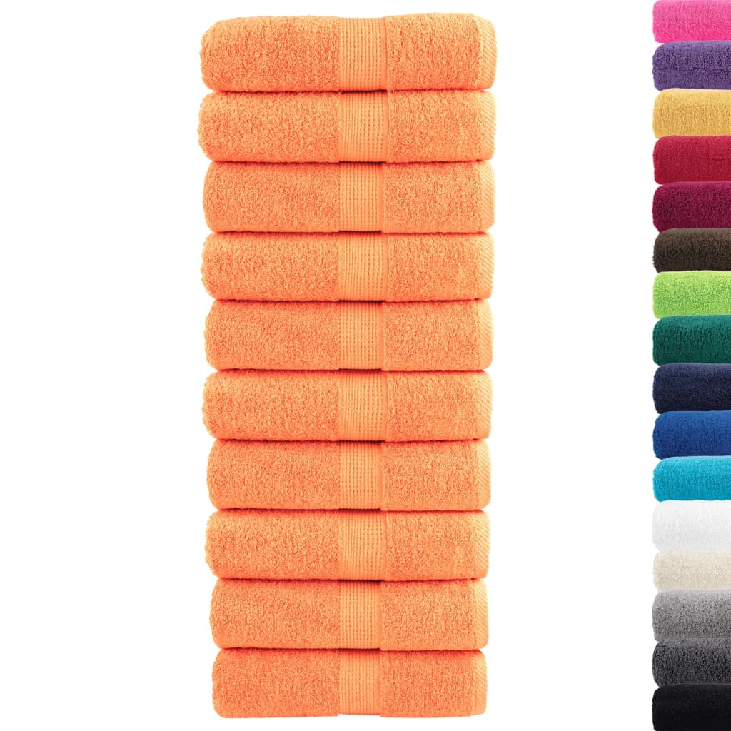 Vidaxl Wipes Solund 10 st 600 g m² 30x50 cm naranja