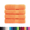 Vidaxl handdoeken solund 4 st 600 g m² 50x100 cm oranje