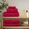 Vidaxl Guest Wipes Solund 4 pezzi 600 g m² 30x30 cm rosso