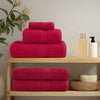 Asciugamani da bagno vidaxl solund 4 pezzi 600 g m² 100x150 cm
