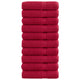 Toallas de baño Vidaxl Solund 10 ST 600 g m² 100x150 cm