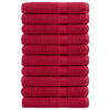 Vidaxl Sauna Solund 10 PCS 600 g m² 80x200 cm rojo