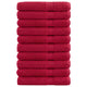 Vidaxl Sauna Shums Solund 10 pezzi 600 g m² 80x200 cm rosso