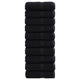Vidaxl gastendoekjes solund 10 st 600 g m² 30x50 cm zwart