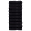 VIDAXL ASCOLLI BACCHI SOLUND 10 ST 600 G M² 70x140 cm Nero