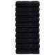 Toallas de baño Vidaxl Solund 10 ST 600 g m² 100x150 cm