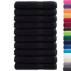 Toallas Vidaxl Solund 10 st 600 g m² 100x200 cm negro