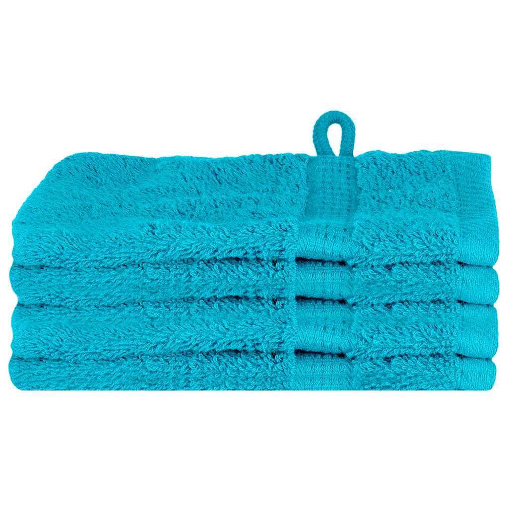 VidaXL toalla de invitados solund turquesa 550 g/m²