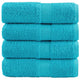 Vidaxl Wipes Solund 4 PCS 600 g m² 30x30 cm turquesa