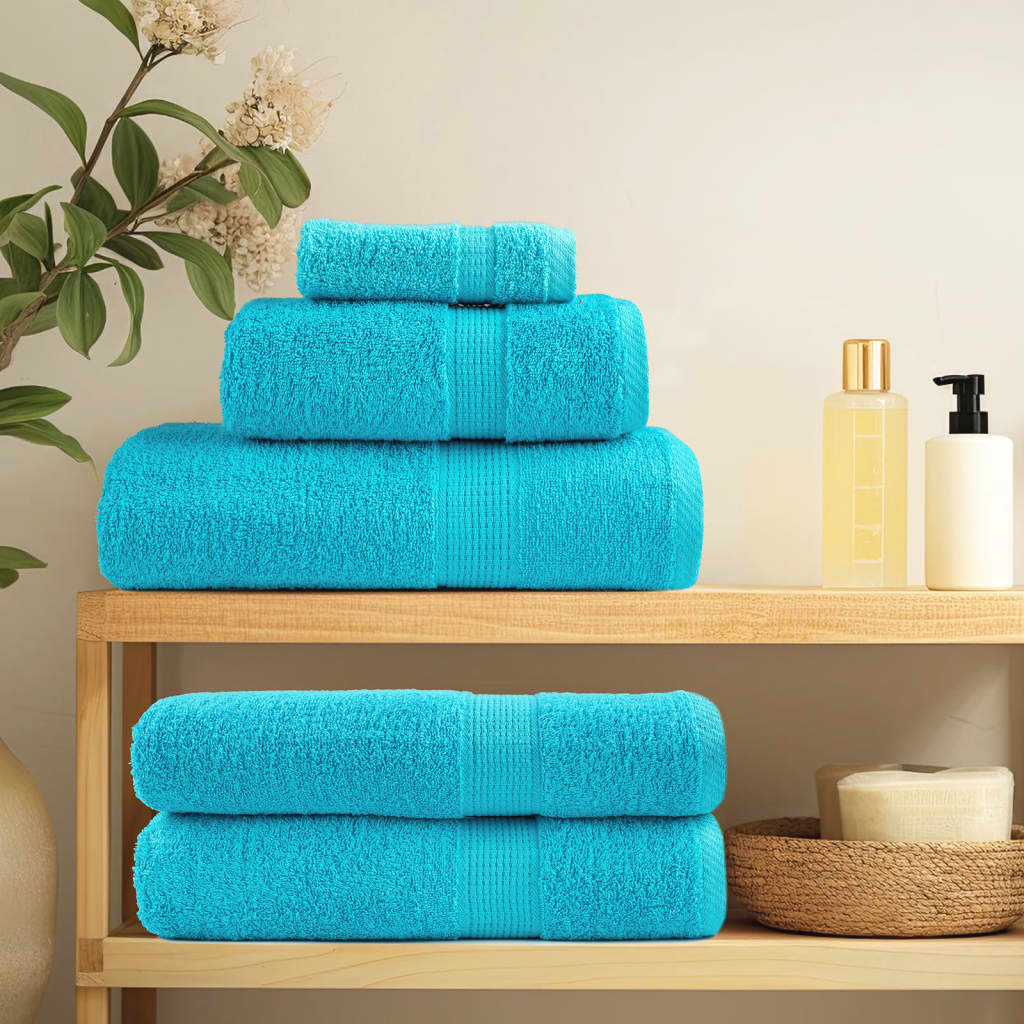 Vidaxl Wipes Solund 2 PCS 600 g m² 30x50 cm Turquoise