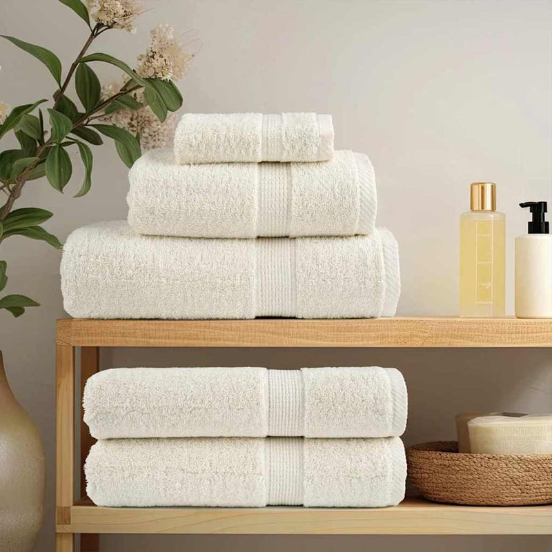 VidaXL asciugamano ospite solund crema 550 g/mq