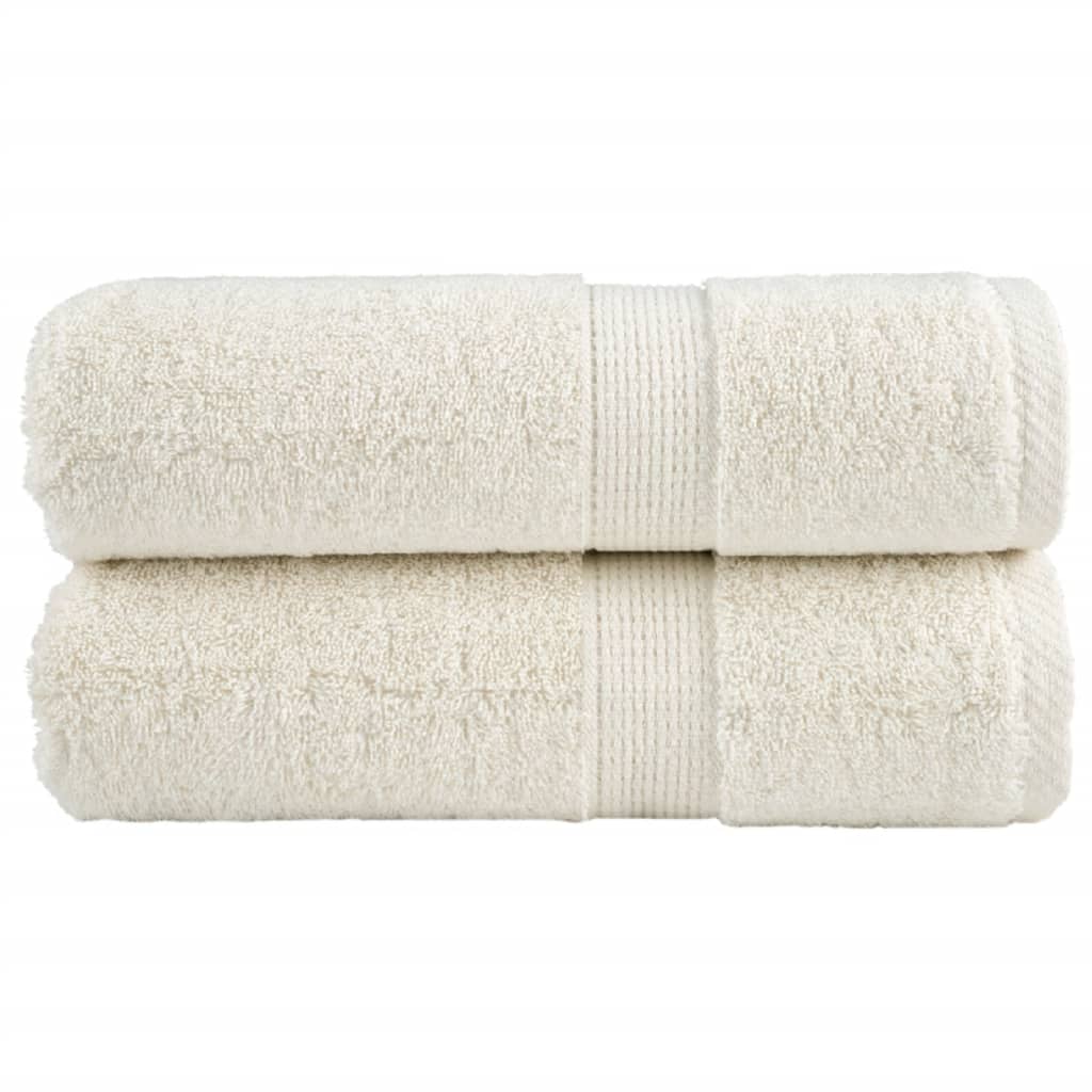 Vidaxl Wipes Solund 2 PCS 600 g m² 30x30 cm de crema -cocholeada