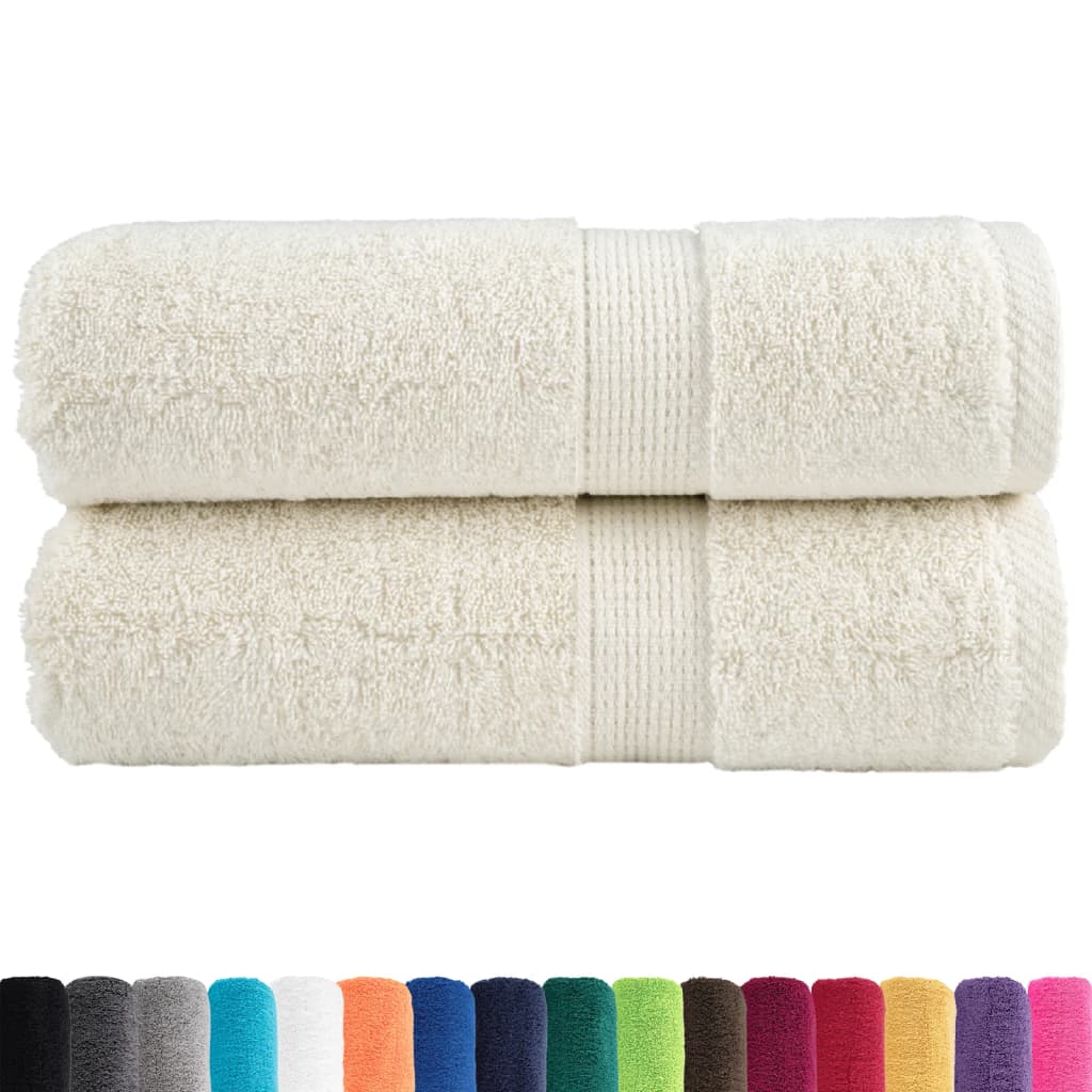 Vidaxl Wipes Solund 2 PCS 600 g m² 30x30 cm de crema -cocholeada
