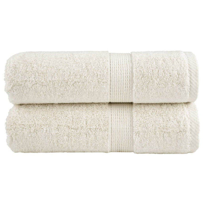 Vidaxl Guest Wipes Solund 2 pezzi 600 g m² 30x50 cm Crema