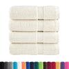 Asciugamani Vidaxx solund 4 pz 600 g m² 50x100 cm color crema