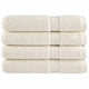 VIDAXL Sauna Cloths Solund 4 pezzi 600 g m² 80x200 cm Cream