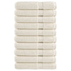 VIDAXL Sauna Cloths Solund 10 pezzi 600 g m² 80x200 cm Crema