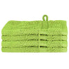 Vidaxxl toalla de invitados solund verde 550 gsm