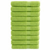 Vidaxl Sauna Shums Solund 10 pezzi 600 g m² 80x200 cm Green di mela