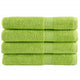 Asciugamani vidaxl solund 4 pezzi 600 g m² 100x200 cm Green di mela