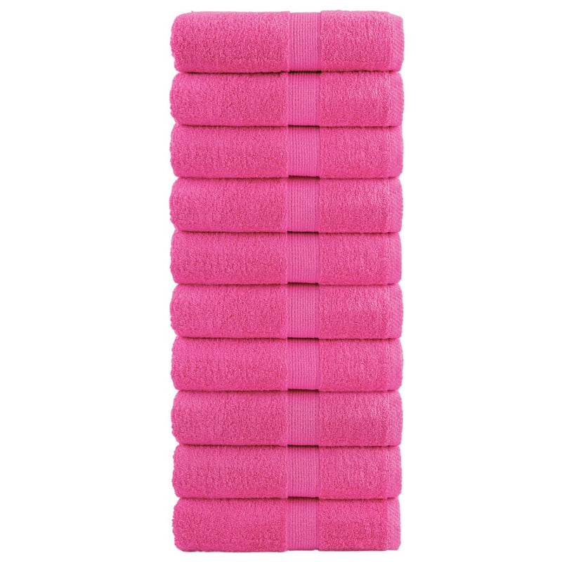 Vidaxl Wipes Solund 10 St 600 g m² 30x30 cm rosa