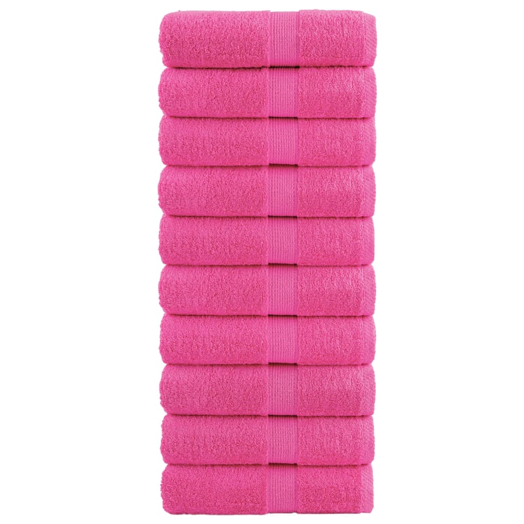 Vidaxl Wipes Solund 10 St 600 g m² 30x30 cm rosa