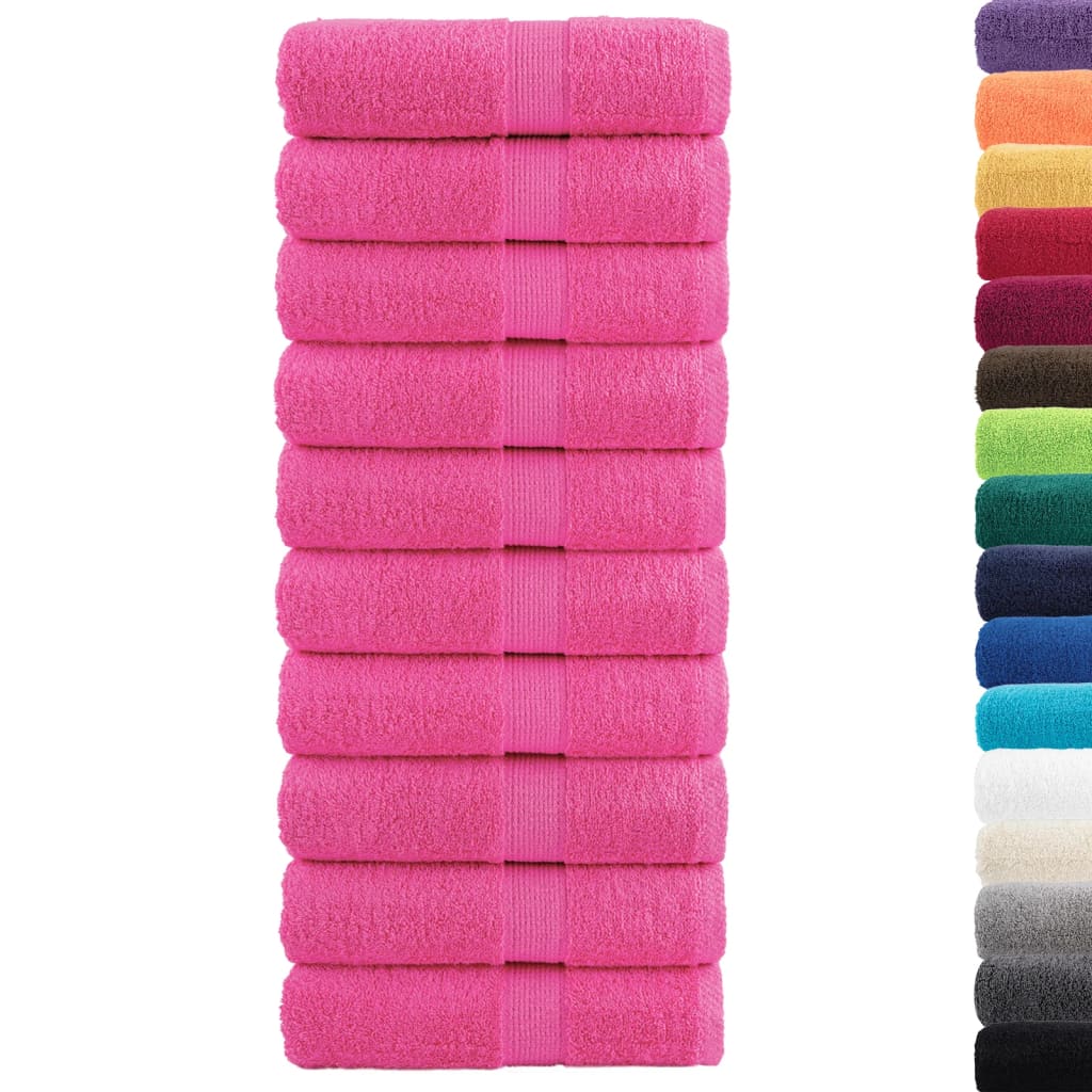 Vidaxl Wipes Solund 10 St 600 g m² 30x30 cm rosa