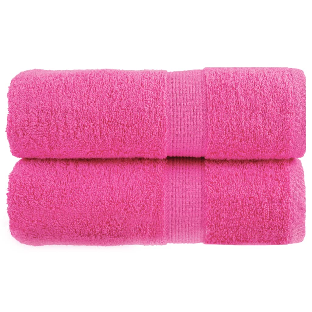 Vidaxl Wipes Solund 2 PCS 600 g m² 30x50 cm rosa