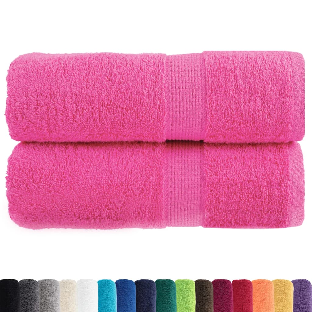 Vidaxl Wipes Solund 2 PCS 600 g m² 30x50 cm rosa