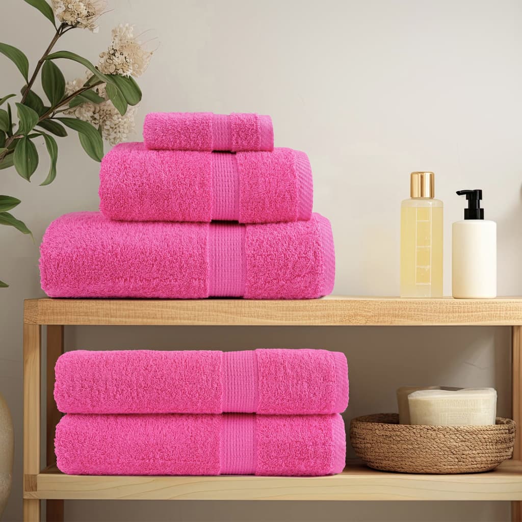 Vidaxl Wipes Solund 2 PCS 600 g m² 30x50 cm rosa