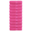 Vidaxl gastendoekjes solund 10 st 600 g m² 30x50 cm roze