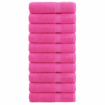 Vidaxl Assessioni da bagno Solundio 10 ST 600 G M² 70x140 cm Pink