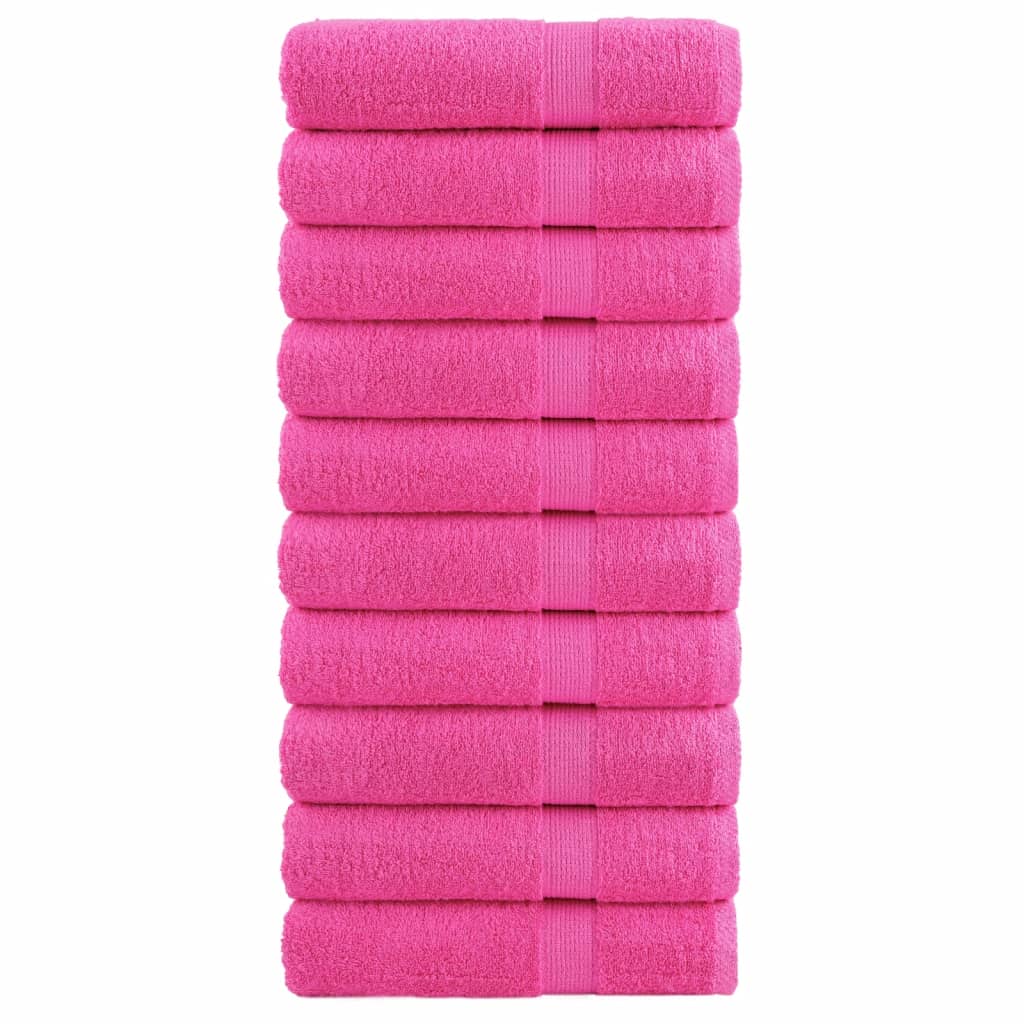Vidaxl Assessioni da bagno Solundio 10 ST 600 G M² 70x140 cm Pink