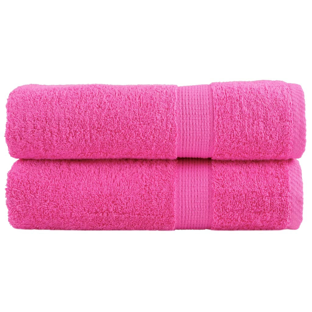 Asciugamani da bagno VidaXL solund 2 pezzi 600 g m² 100x150 cm