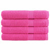 Vidaxl Toalls Solund 4 ST 600 g m² 100x200 cm rosa