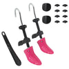 Vidaxl Shoe Spanners con scarpa eu 34-40 di plastica rosa