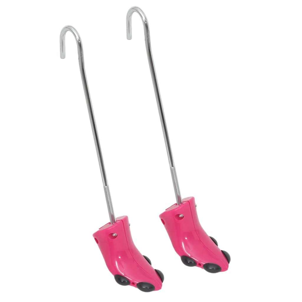 Vidaxl Shoe Spanners con Shoehorn EU 34-40 PLÁSCO PINK