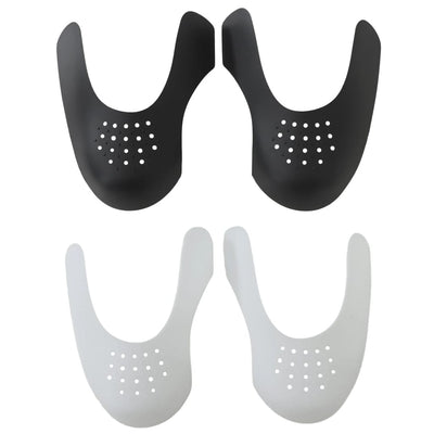 Vidaxl Shoe Screaming Protectors 2 pares de plástico de la UE 35-40