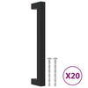 Maniglie Vidaxx 20 pz 160 mm acciaio inossidabile nero