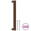 Vidaxl handvatten 20 st 192 mm roestvrij staal bronskleurig