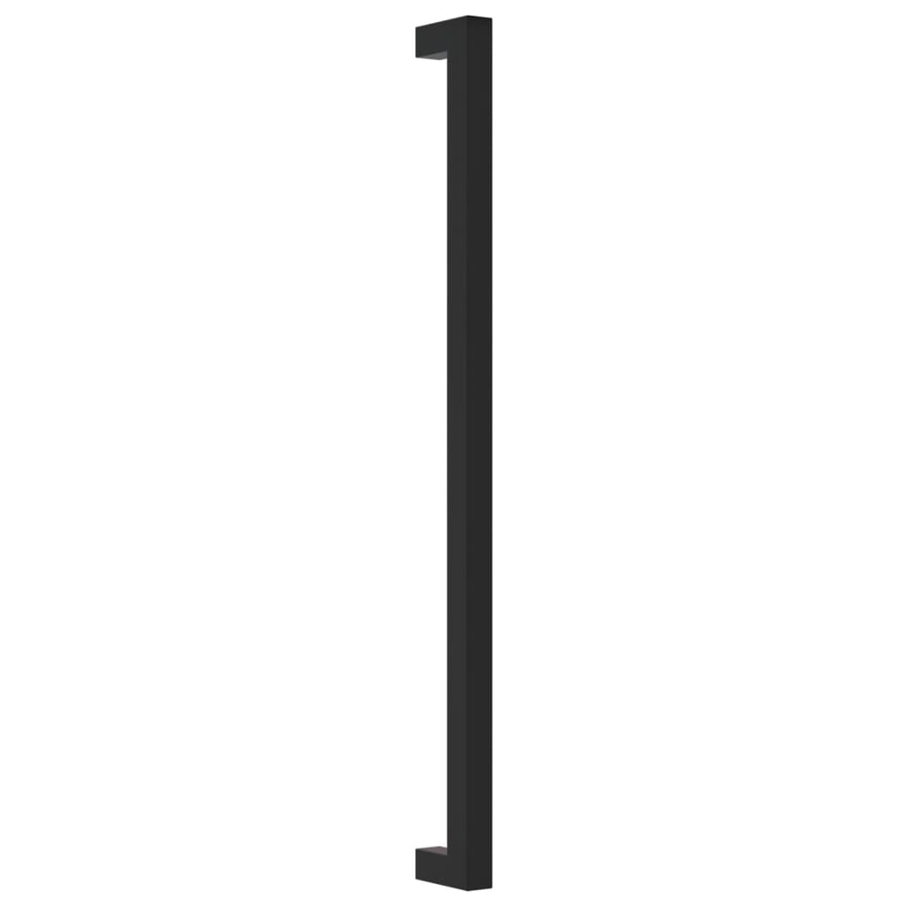 Maniglie VidaXL 10 pezzi 320 mm in acciaio inossidabile nero