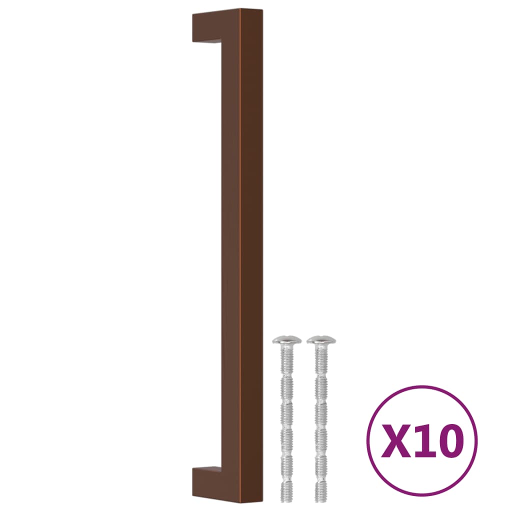 Maniglie Vidaxx 10 pz. 192 mm in acciaio inox color bronzo