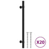 Maniglie Vidaxx 20 pz 192 mm acciaio inossidabile nero