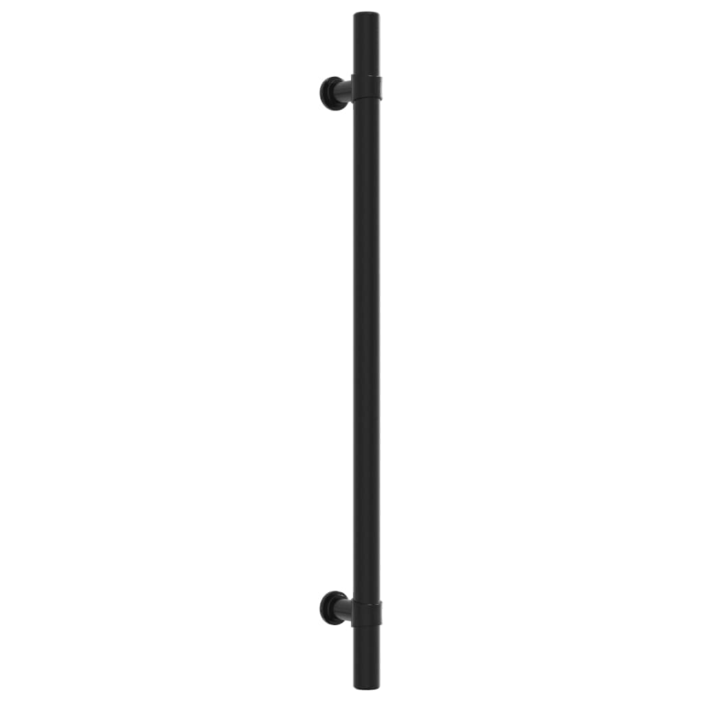 VidaXL tiradores 20 piezas 224 mm acero inoxidable negro